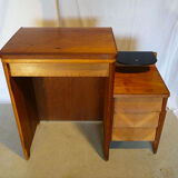 Oak desk and its chair, 1950