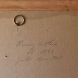 Hippolyte Léty, Fountain in the square at Meyssiez (Dauphiné), 1943