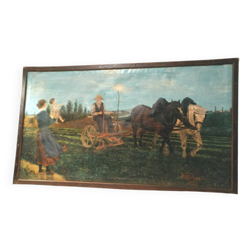 Tableau. Ancien