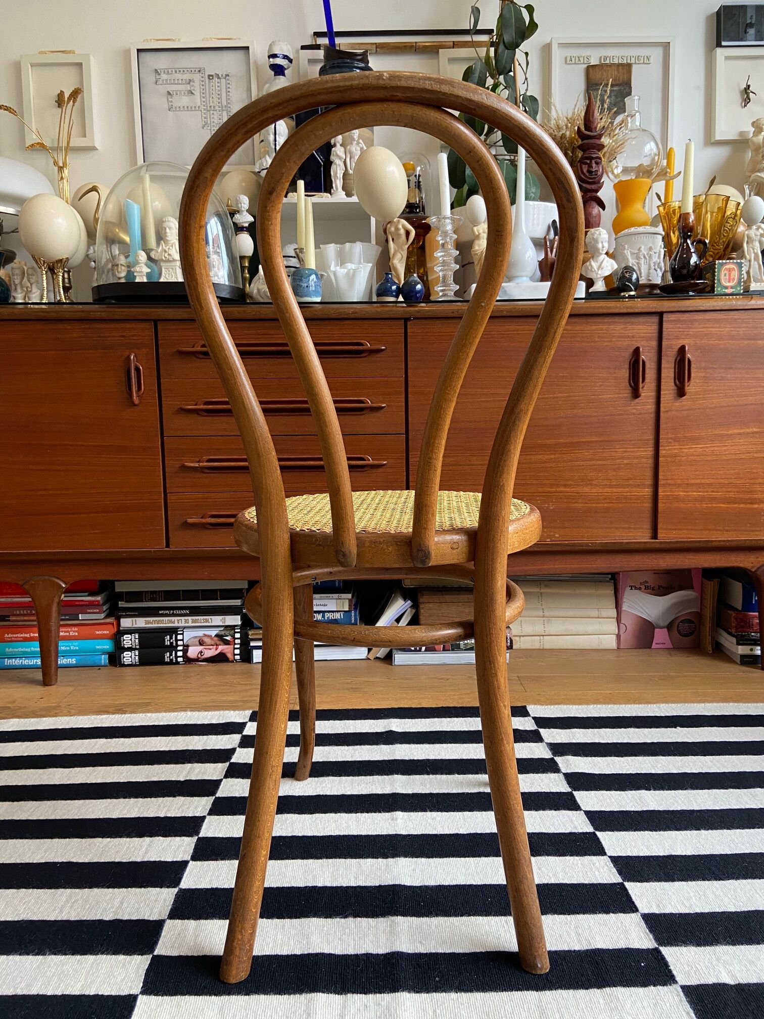 Thonet chair No.218 in beech and canning 30'