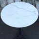 Marble bistro table