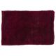 Solid Maroon Red Minimalist Turkish Tulu Rug, 100% Wool