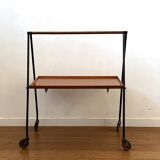 Folding Scandinavian dessert trolley
