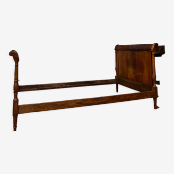 Mahogany bed from the 18th century Directoire period