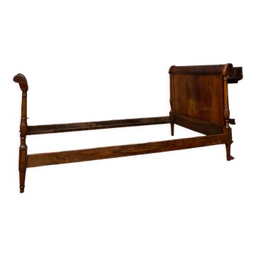 Mahogany bed from the 18th century Directoire period