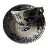 Old Villeroy and Boch cup with Japanese motifs