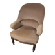 Fauteuil crapaud en acajou style Louis Philippe