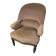 Fauteuil crapaud en acajou style Louis Philippe