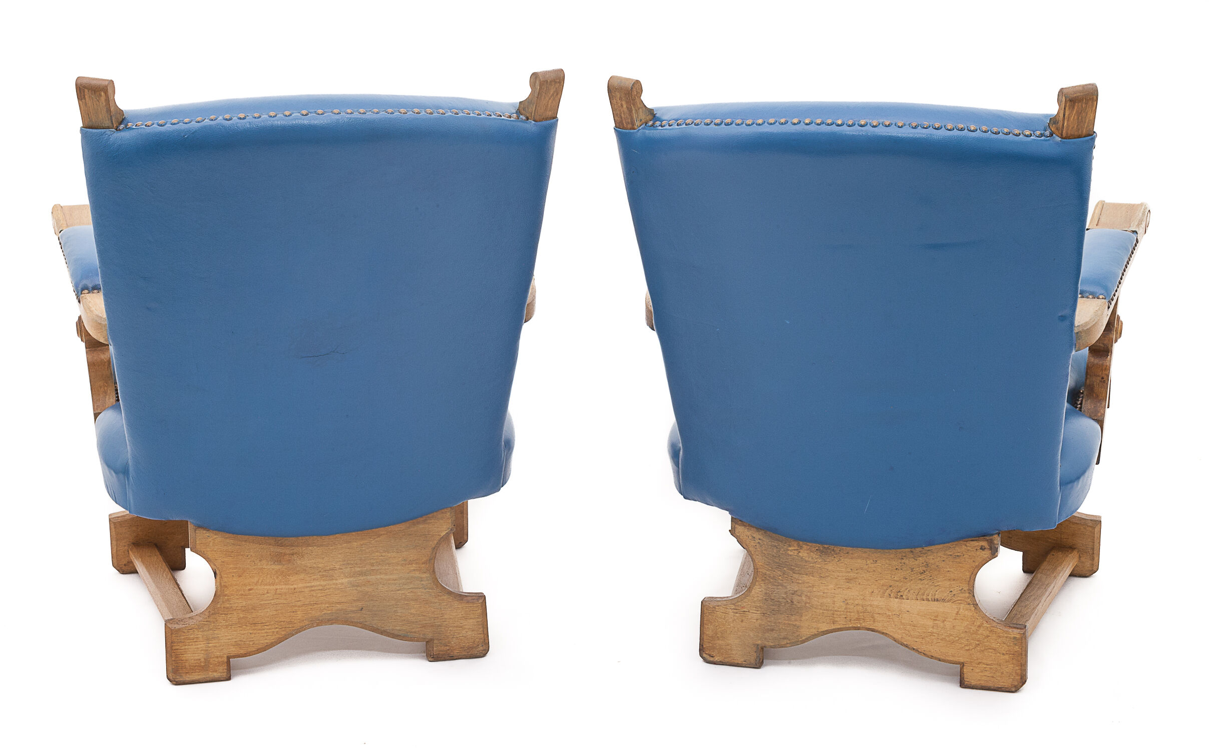 Lot de deux fauteuils Flamands