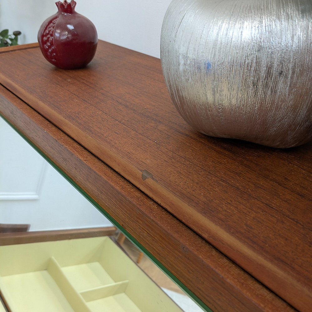 Danish secretary hairdresser Arne Vodder for Olholm in teak.