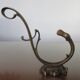4 hooks Art Nouveau bronze