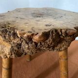 Brutalist tripod stool