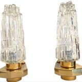 Pair of wall sconces— International design, circa 1960–1970