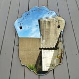 Mirror art deco design 40's vintage