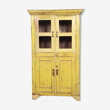 Armoire en teck jaune