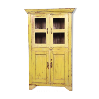 Armoire en teck jaune