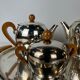 Alessi coffee and tea set silver-plated