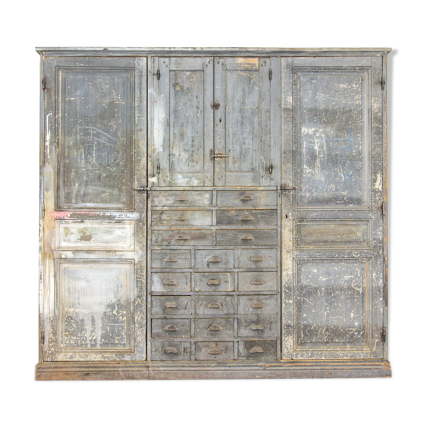 Large furniture makers hardware cabinet