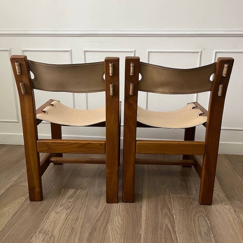 Paire de chaises Maison Regain