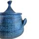 Jean De Lespinasse - Large soup tureen/ceramic container in blue - 1950s/1960s