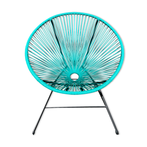 fauteuil design lounge - bleu