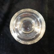 Carafe en verre soufflé et gravé