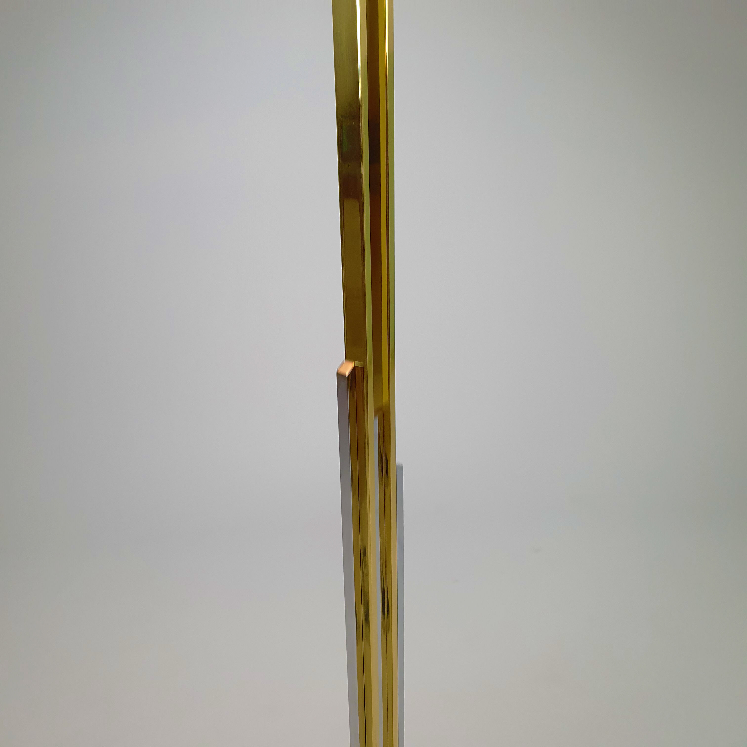 Large Brass Hollywood Regency Floorlamp, 1970s