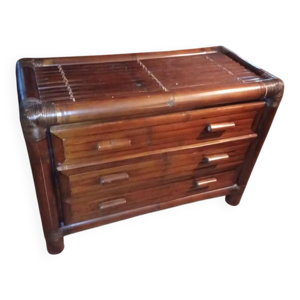 Belle commode bambou