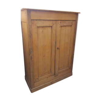 Raw wooden cabinet