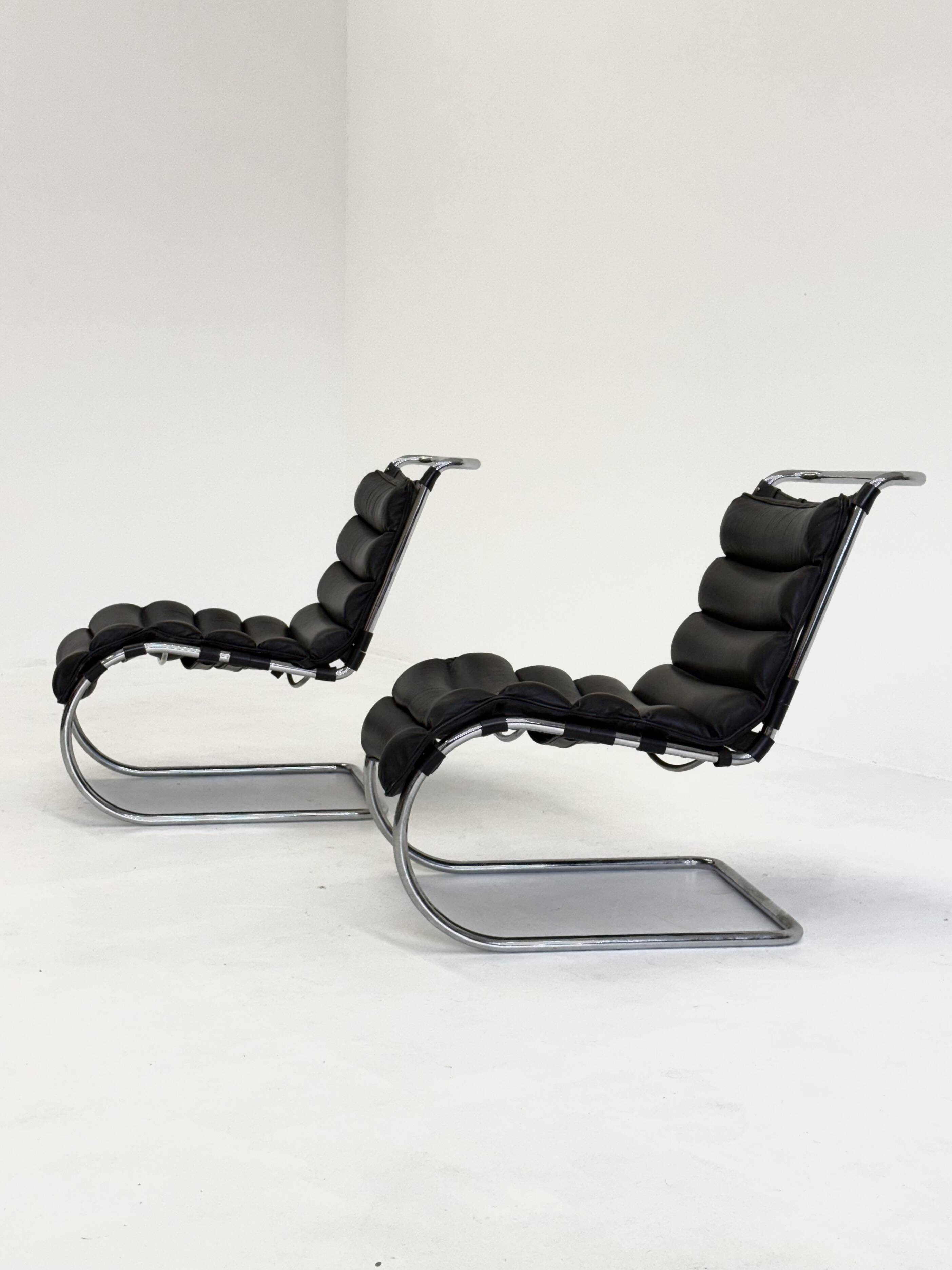 Fauteuil MR de Ludwig Mies van der Rohe pour Knoll