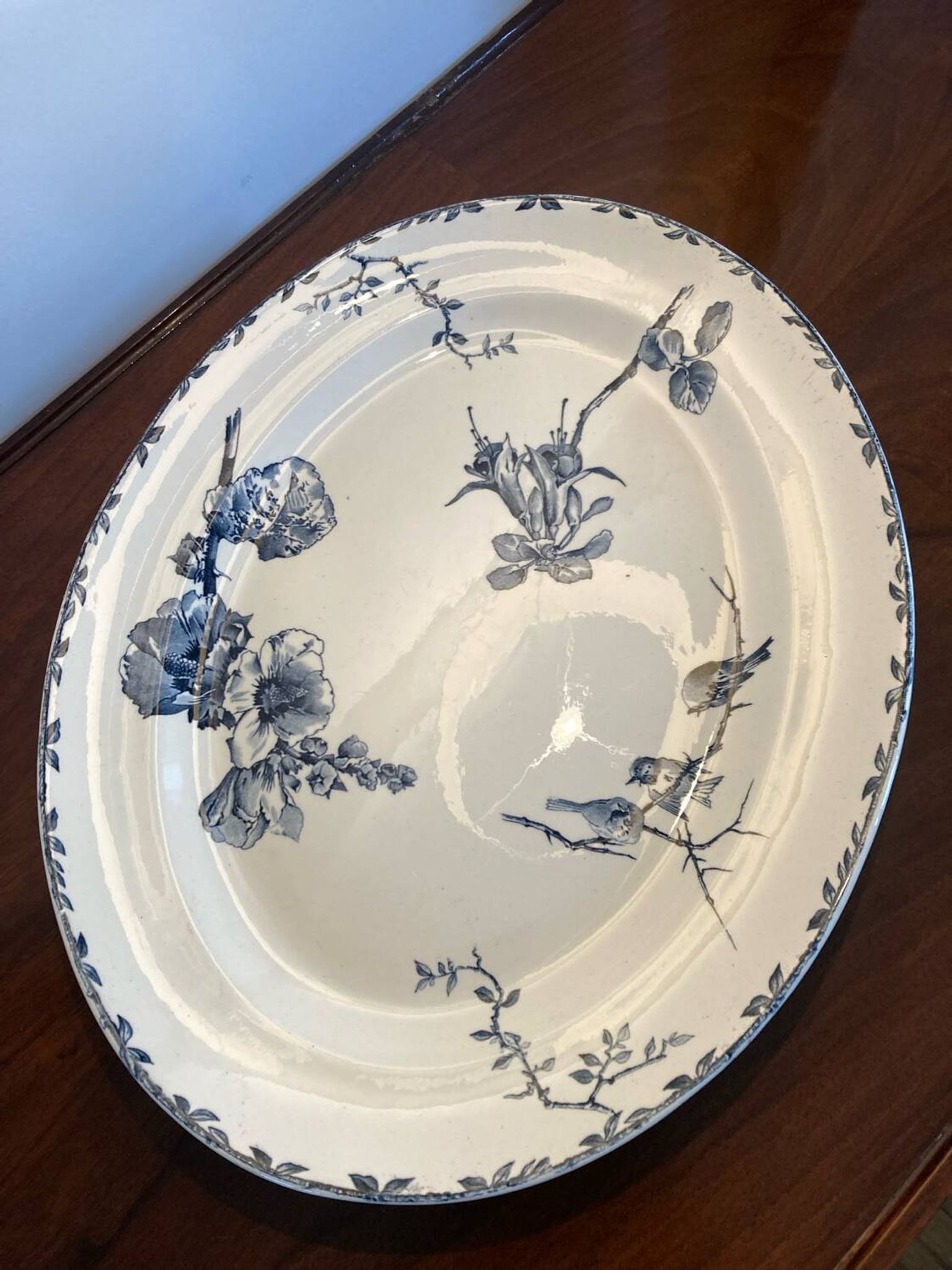 Oval plate iron earth Grand Depot Spring Oxford