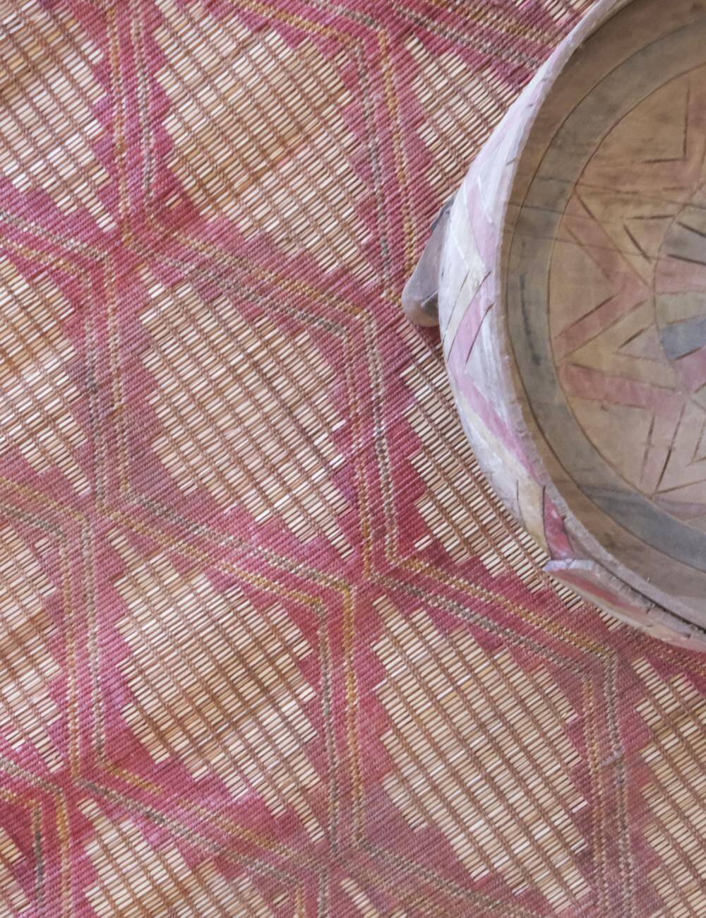 Tuareg mat sahara desert rug 153 x 147 cm