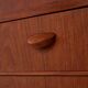 Restored teak bureau desk