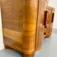 Antique walnut sideboard in Art Deco style from the 1930s.