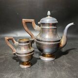 Teapot and milk jug set