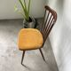 Baumann “Minuet” chair with yellow seat