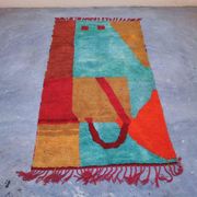 Tapis berbere en laine pure fait main