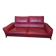 Roche Bobois canapé allusion red leather - designers Tapinassi & Manzoni