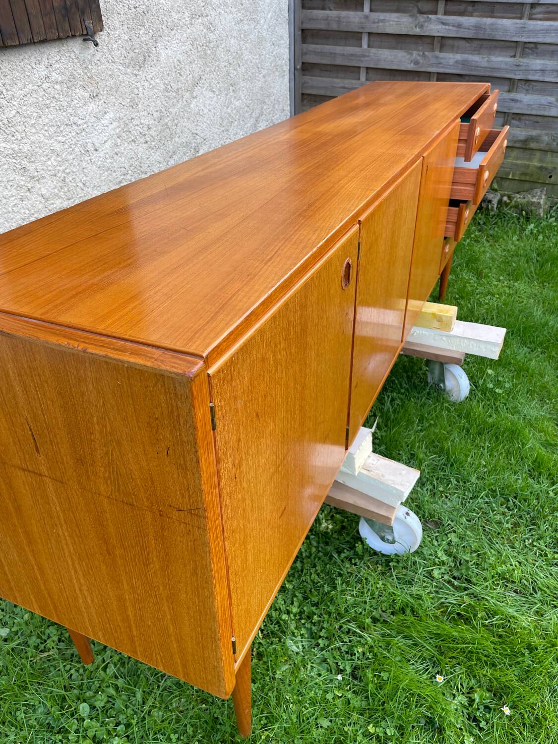 Vintage Scandinavian sideboard