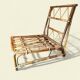 Chauffeuse en rotin par Audoux-Minnet - Golfe-Juan, 1950-1960