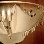 Vintage Streamline Ship bronze Art Deco wall light Ezan