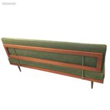 Danish oiled teak sofa bed from the 1950s