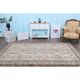 Vintage Turkish Hand-Knotted Wool Cotton Beige Area Rug 158x284