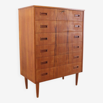 Danish high chest of drawers 'Skellebjerg' - Danish design mid century modern