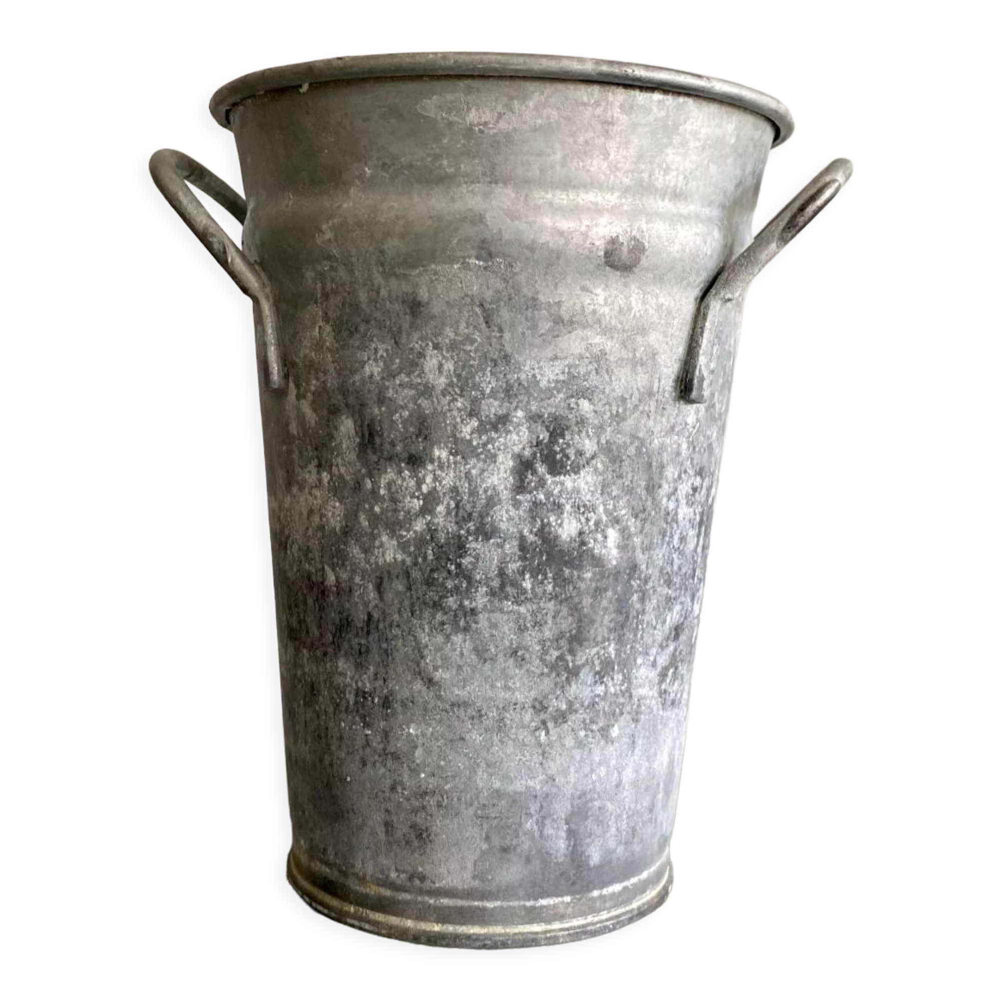 Florist's vase, zinc thick, 20 cm