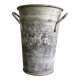 Florist's vase, zinc thick, 20 cm