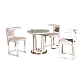 Art Nouveau set by Hoffmann for Wittmann, set of 4