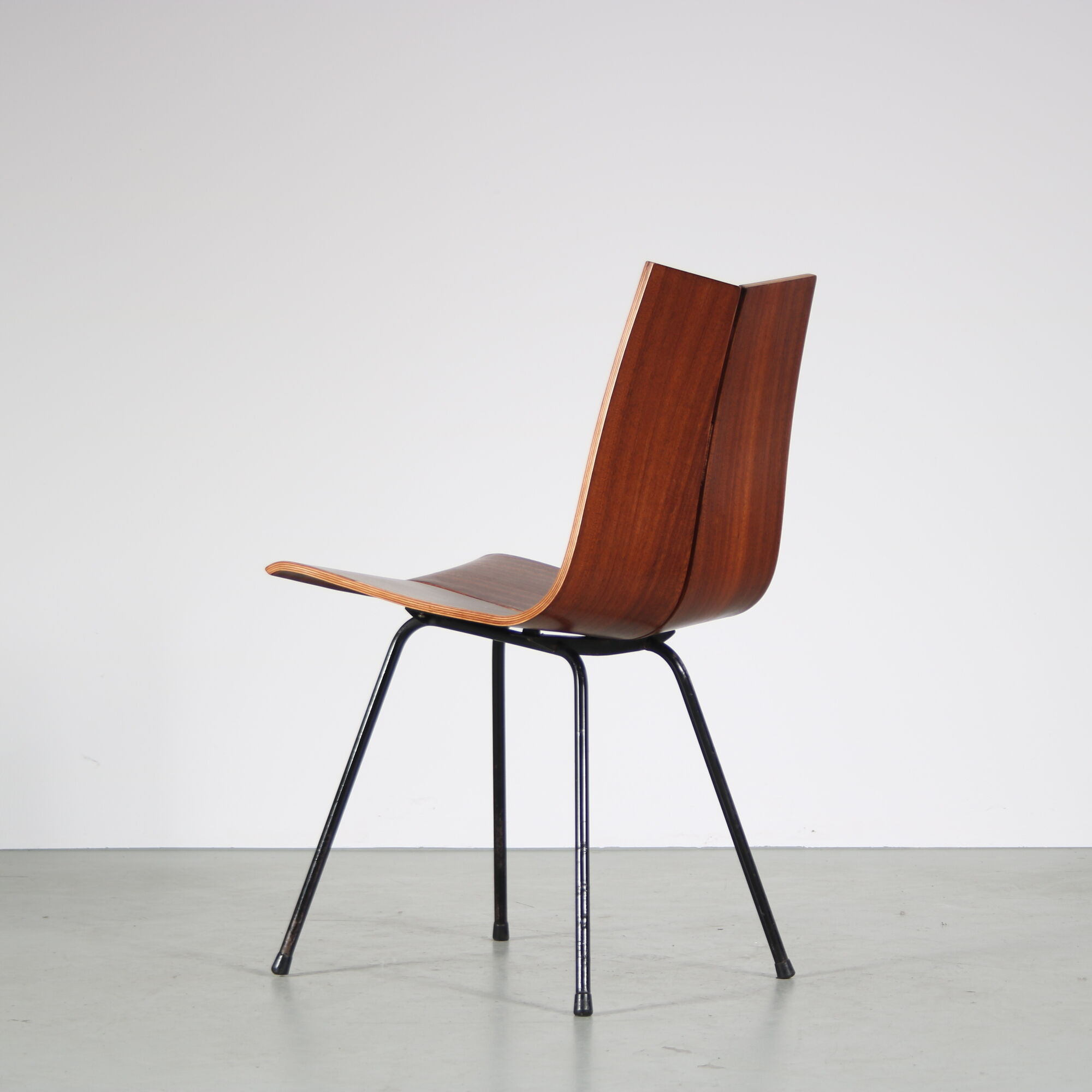 1950s “GA” Chairs by Hans Bellmann for Horgen-Glarus, Switzerland
