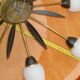 1950s Sputnik, Space-Age Style Stilnovo Spider Ceiling Lamp