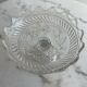 Glass plate with leaf pattern